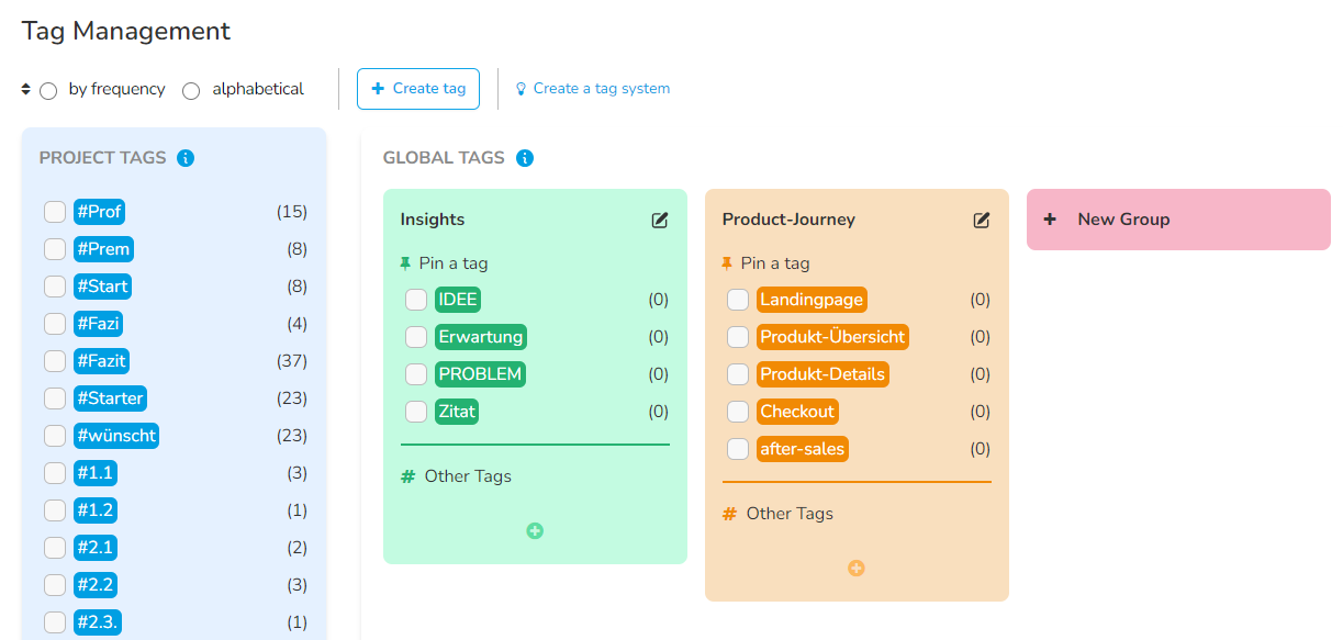 How to use #tags for targeted and efficient evaluation of your findings